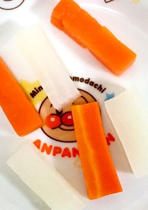 簡単＊野菜の蒸し方(離乳食初期〜)-レシピのメイン写真