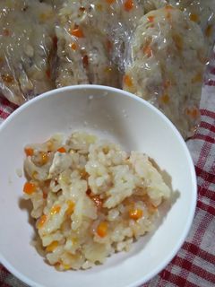 離乳食中期後期に☆簡単炊き込みご飯-レシピのメイン写真