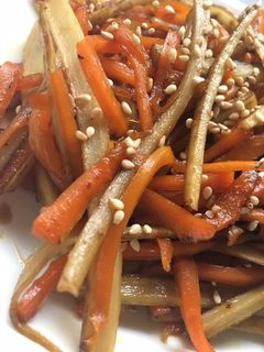 基本のきんぴらごぼう-レシピのメイン写真