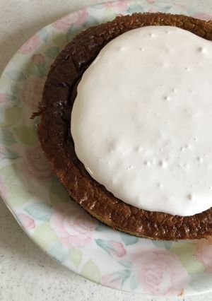 カボチャケーキのマリームホイップのせ-レシピのメイン写真