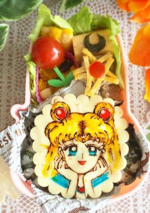 セーラームーン★のオブアートキャラ弁-レシピのメイン写真