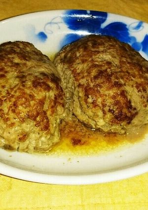糖質オフ☆エノキで増し増しハンバーグ☆-レシピのメイン写真