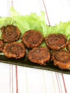 乾燥れんこんの照り焼きつくね-レシピのメイン写真