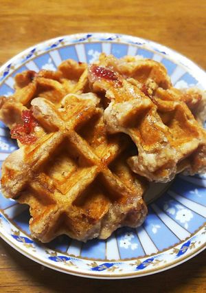 いちごだらけワッフル٩( *˙0˙*)۶-レシピのメイン写真