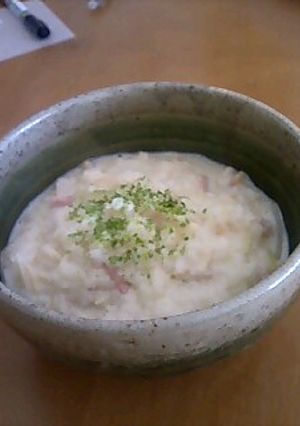 牛乳おじや　～独りぼっちの昼ごはん～-レシピのメイン写真