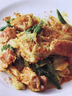 鶏肉とキャベツのカレーマヨ炒め-レシピのメイン写真