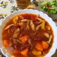 香ばし鶏肉のトマト煮込み
