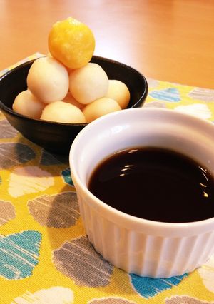 めんつゆで美味しい♡みたらしあん-レシピのメイン写真