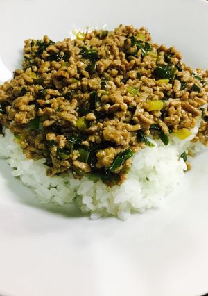 ☆簡単☆ぎょうざ丼☆酢醤油味☆-レシピのメイン写真