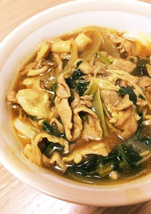 あっさりカレーうどん-レシピのメイン写真