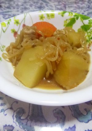 肉じゃがじゃなくて　油揚げじゃが★-レシピのメイン写真