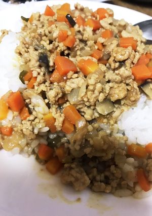 家族よろこぶキーマカレー"風"-レシピのメイン写真