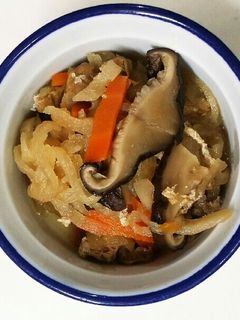 簡単切り干し大根 こぶおろし-レシピのメイン写真