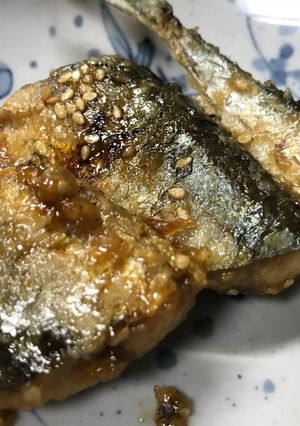 さんまの甘辛タレ絡め-レシピのメイン写真