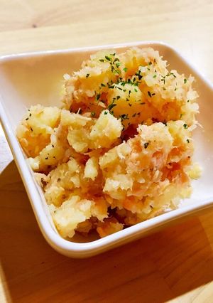 時短！ずぼらの！鮭ポテトサラダ☆*-レシピのメイン写真