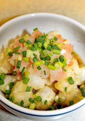 簡単！揚げ出し餅のおろし明太子-レシピのメイン写真
