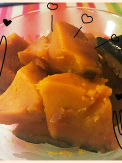 北海道かぼちゃの煮物 パームシュガー-レシピのメイン写真