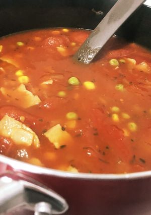 10分でつくるミネストローネ-レシピのメイン写真