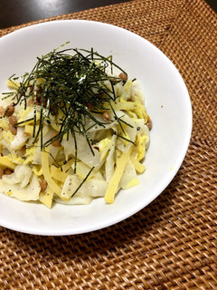 ダイエット&美肌にも?!白菜納豆サラダ-レシピのメイン写真