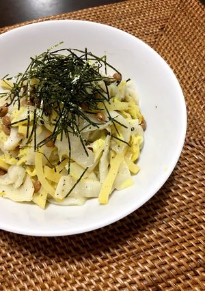 ダイエット&美肌にも？！白菜納豆サラダ-レシピのメイン写真