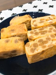 納豆とチーズのコクうま卵焼き♡-レシピのメイン写真