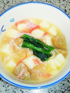 時短!とうふのあったか中華煮-レシピのメイン写真