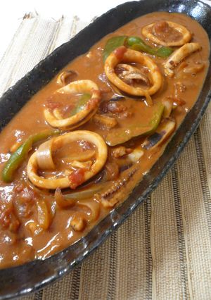 こく旨！！イカわたのトマト煮-レシピのメイン写真