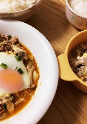 大人と子供ごはん★スンドゥブチゲと卵とじ-レシピのメイン写真