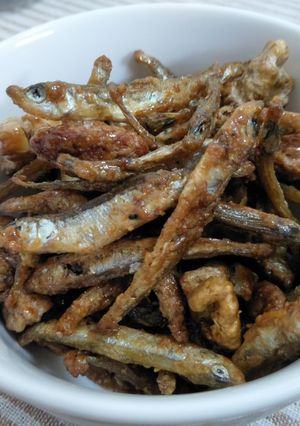 小魚とナッツの砂糖がけ-レシピのメイン写真