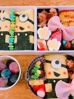 ミニオン弁当 遠足-レシピのメイン写真