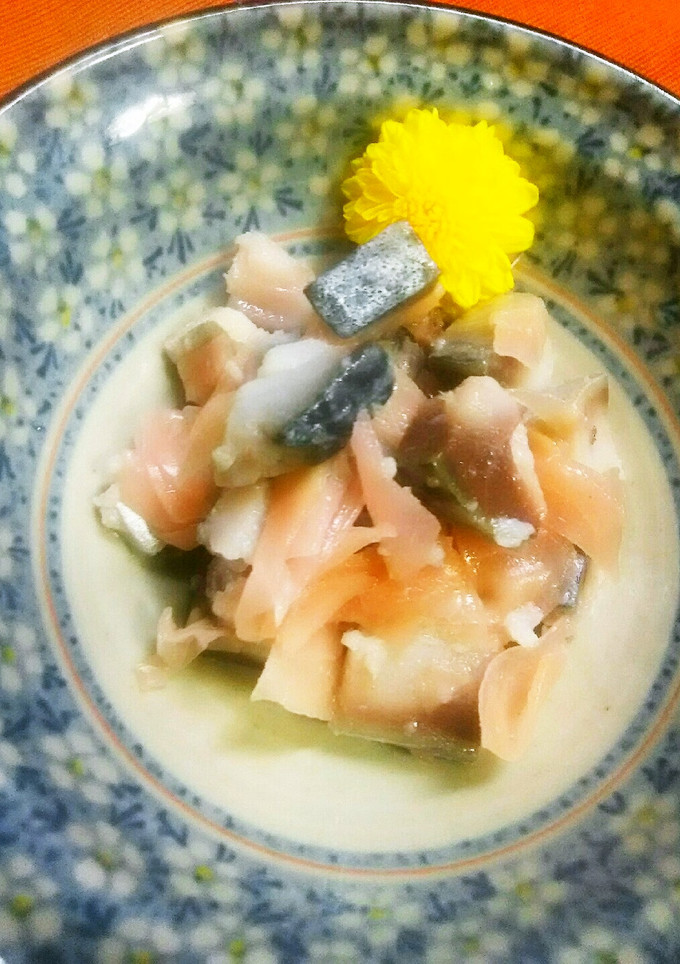 超簡単な酒の肴！しめ鯖とガリの和え物♪-レシピのメイン写真