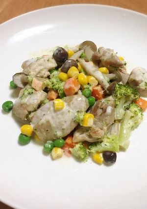 10分で完成！鶏肉のクリーム煮♪-レシピのメイン写真