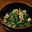 ほうれん草とちくわを煮たよ!