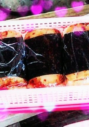 ベビーハムで簡単スパム風おにぎり♪-レシピのメイン写真