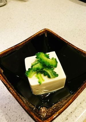 名付けて【ゴーヤッコ】!! ゴーヤ豆腐-レシピのメイン写真