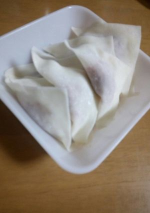 焼売のタネ＆皮で、簡単ワンタン-レシピのメイン写真