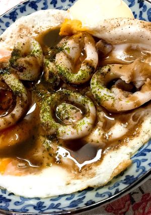 いかとたまご薄焼き!-レシピのメイン写真