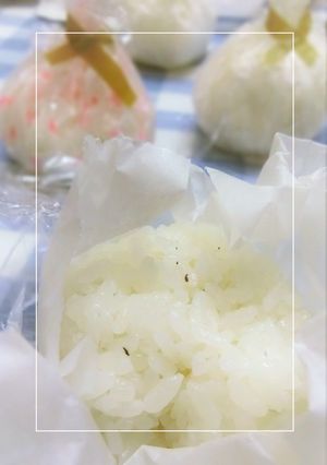ふっくら美味♡ひとむすび飯-レシピのメイン写真