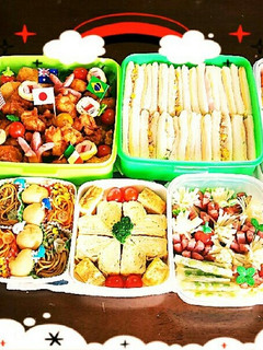 2017年 小学校運動会 お弁当-レシピのメイン写真
