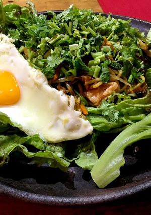 パクチー焼きそば-レシピのメイン写真