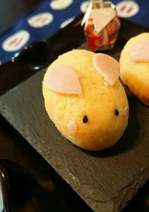 ★簡単♪明太ポテトのウサギちゃん★-レシピのメイン写真