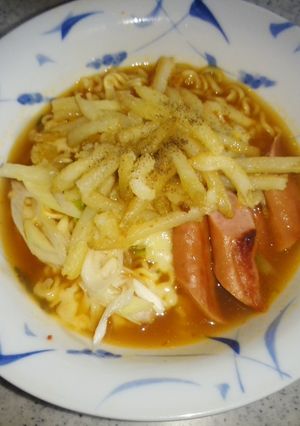 カリトロッ☆ポテトチーズの辛ラーメン-レシピのメイン写真