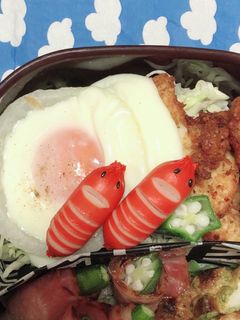 赤ウインナー海老ちゃん♪-レシピのメイン写真