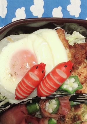 赤ウインナー海老ちゃん♪-レシピのメイン写真