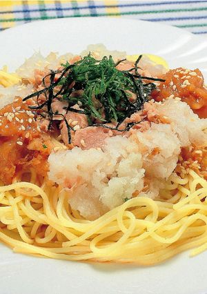 ツナおろしスパゲッティ-レシピのメイン写真