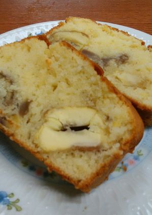 簡単、栗のケーキ♪-レシピのメイン写真