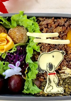 お絵描き薄焼き卵(=^x^=)月うさぎ-レシピのメイン写真