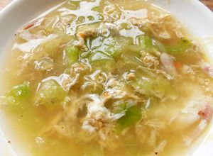 大量消費！レタスとたまごのコンソメスープ-レシピのメイン写真