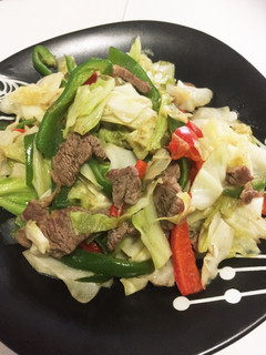 焼肉の次の日は…野菜消費柚子胡椒炒めッ♡-レシピのメイン写真