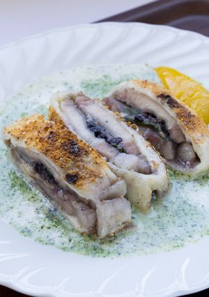 もちもち豚肉のグリーンソース-レシピのメイン写真